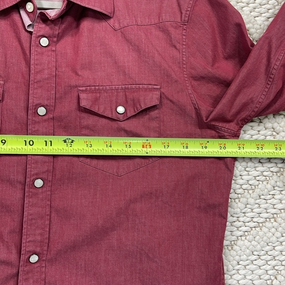 Banana Republic Snap Button Shirt size Medium - Picture 5 of 6